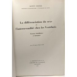 La différenciation du sexe et l'intersexualité chez les vertébrés