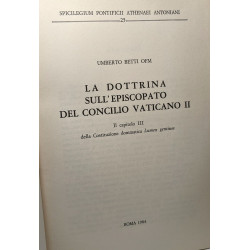 La dottrina sull'episcopato del Concilio Vaticano II. Il capitolo...