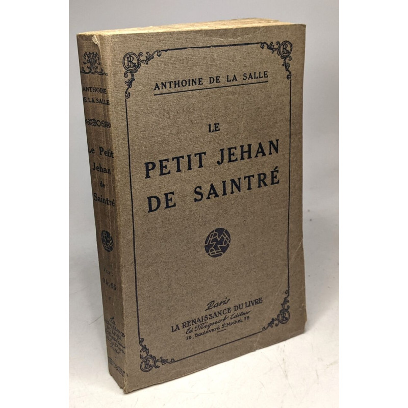 Le petit Jehan de Saintré