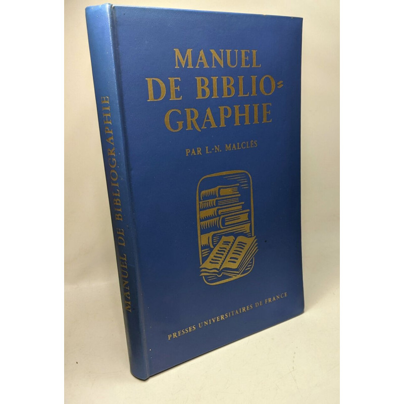Manuel de bibliographie