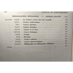 Manuel de bibliographie