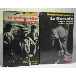 5 livres collection Terre Humaine: GASTON LUCAS SERRURIER....