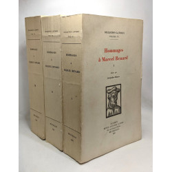 Hommage à Marcel Renard - TOME I II et III - collection Latomus...