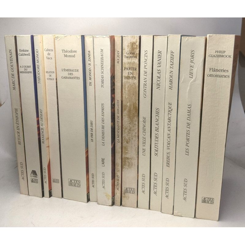 14 romans de la collection "Terres d'aventures" (voir description...