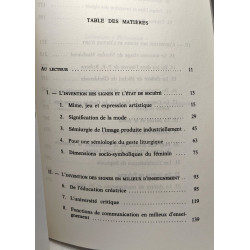 Invention et métamorphose des signes