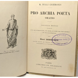 Pro archia poeta oratio -nouvelle édition - intro notes index des...