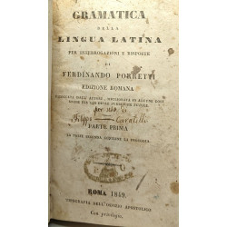 Gramatica della lingua latina per interrogazioni e risposte -...