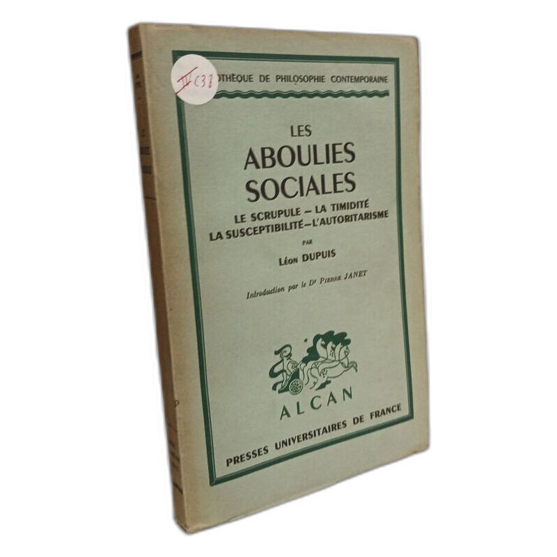 Les aboulies sociales