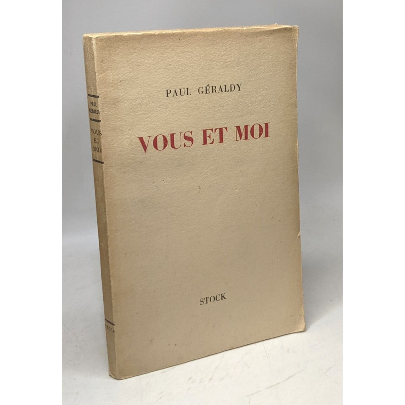 Vous et moi