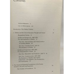 Wilheim Dilthey: The Critique of Historical Reason