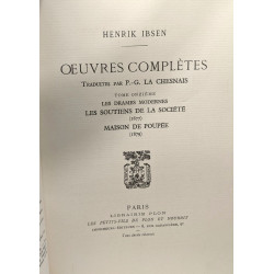 Les soutiens de la société (1877) - Maison de poupée (1879) /...