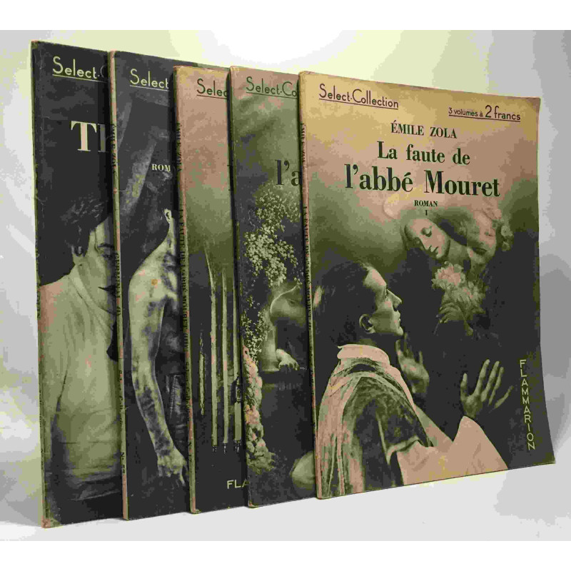 La faute de l'abbé Mouret: tome un à trois (complet) + Thérèse...