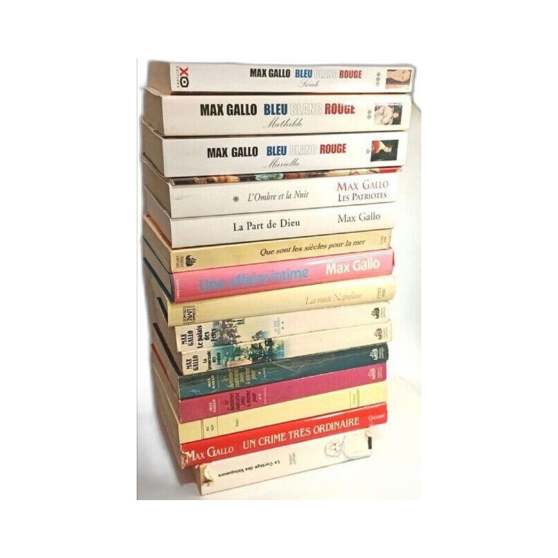 15 volumes - Bleu Blanc Rouge (Tome 1 à 3 + Le regard des...