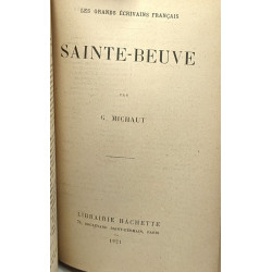 Stendhal (1921) + Mérimée (1898) + Sainte-Beuve (1921) - coll. les...