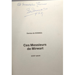 Ces messieurs de Mirwart XVIIIe siècle