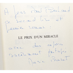 Le prix d'un miracle --- avec hommage de l'auteur