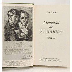Mémorial de Sainte-Hélène - TOME 1 et 2