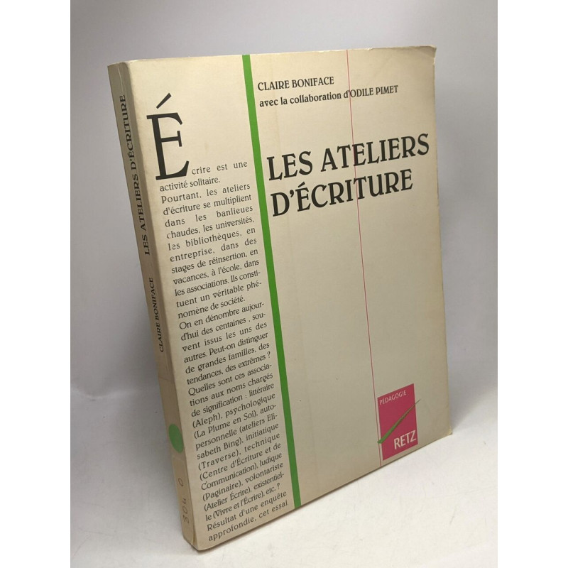 Ateliers d'écriture