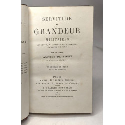 Servitude et grandeur militaires - Laurette ou le cachet rouge ---...