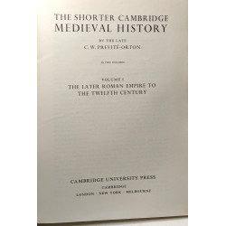 The Shorter Cambridge Medieval History - Volume I: The Later Roman...