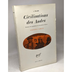Civilisations des andes - évolution des populations du...