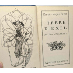 Terre d'exil - bibliothèque bleue