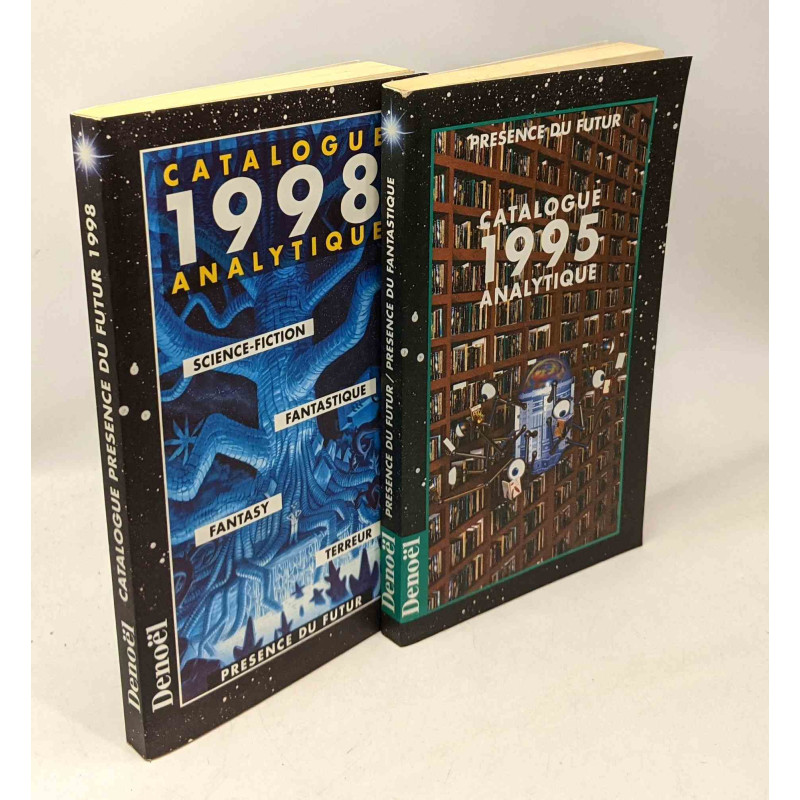 Catalogue analytique 1998 + Catalogue analytique 1995 - présence...