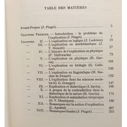 L'explication dans les sciences - nouvelle bibliothèque scientifique
