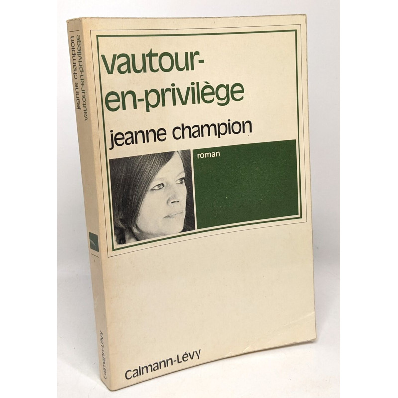 Vautour-en-privilège - avec hommage de l'auteur