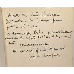 Vautour-en-privilège - avec hommage de l'auteur