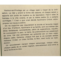 Vautour-en-privilège - avec hommage de l'auteur