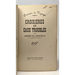 Croisières en eaux troubles - carnets de voyage