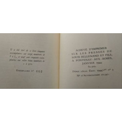 La PANCHARIS d'après le texte de 1587 par André BERRY et Edgar Valès