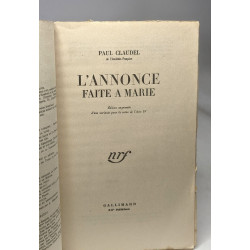 L'annonce faite à Marie / edition augmentée d'une variante par la...