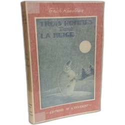 Trois hommes dans la neige