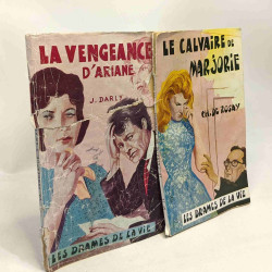 2 livres coll. Les drames de la vie: La vengeance d'Ariane + Le...