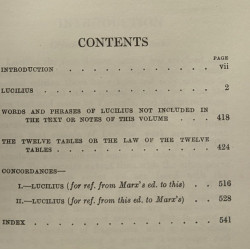 Lucilius The twelve tables --- Remains of old latin - VOLUME III -...