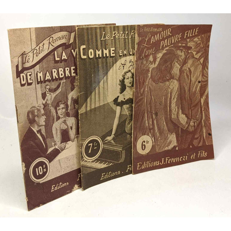 La vierge de marbre + Comme en un rêve + L'amour d'une...