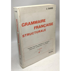 Grammaire française structurale - classes de 4ème