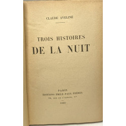 Trois histoires de la nuit