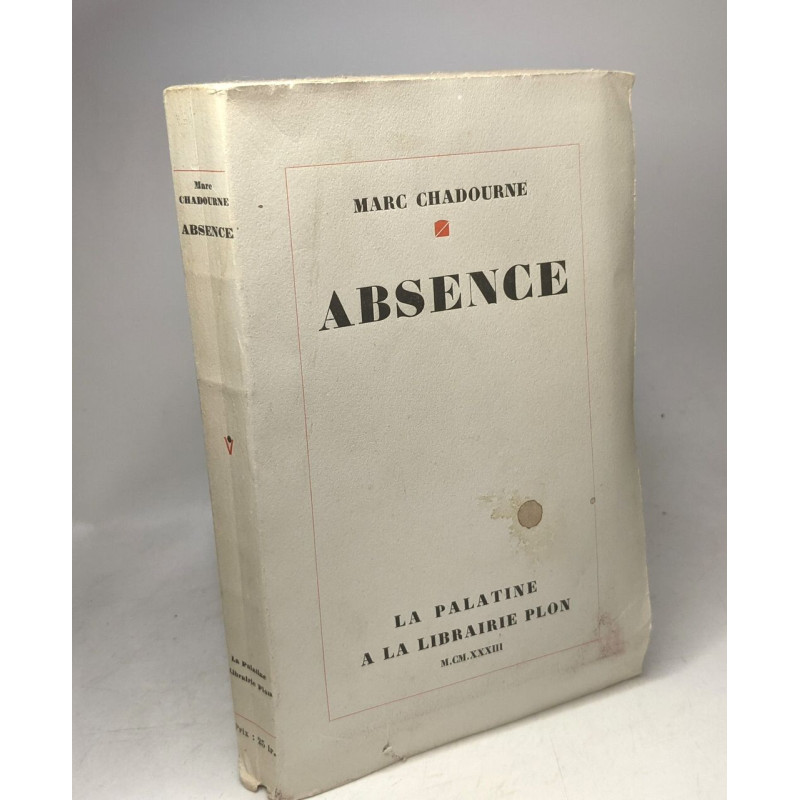 Absence / La palatine