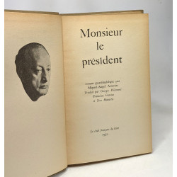 Monsieur le Président