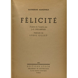 Félicité - préface de Louis Gillet