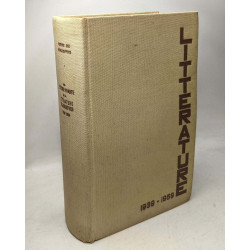 Histoire vivante de la littérature d'aujourd'hui 1939-1959
