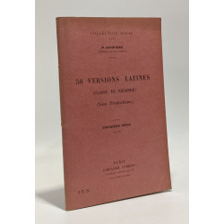 50 versions latines - classes de seconde - sans traduction -...
