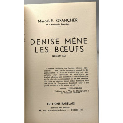 Grasalard chez les ouin-ouins (1962) + Denise mène les boeufs...