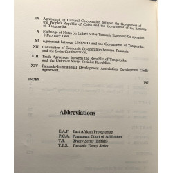 Tanzania Treaty Practice