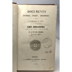 DOCUMENTS HISTORIQUES CRITIQUES APOLOGÉTIQUES CONCERNANT LA...