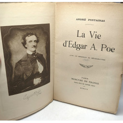 La vie d'Edgar A. Poe
