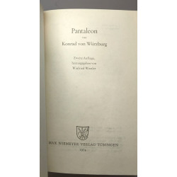 Pantaleon / altdeutsche textbibliothek n°21